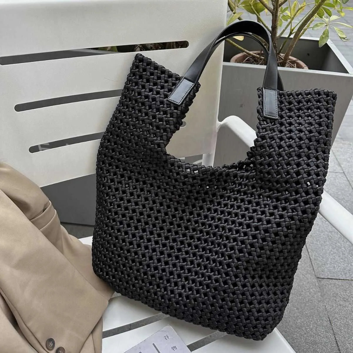 Woven tote bag - Heidi-Elly Rose