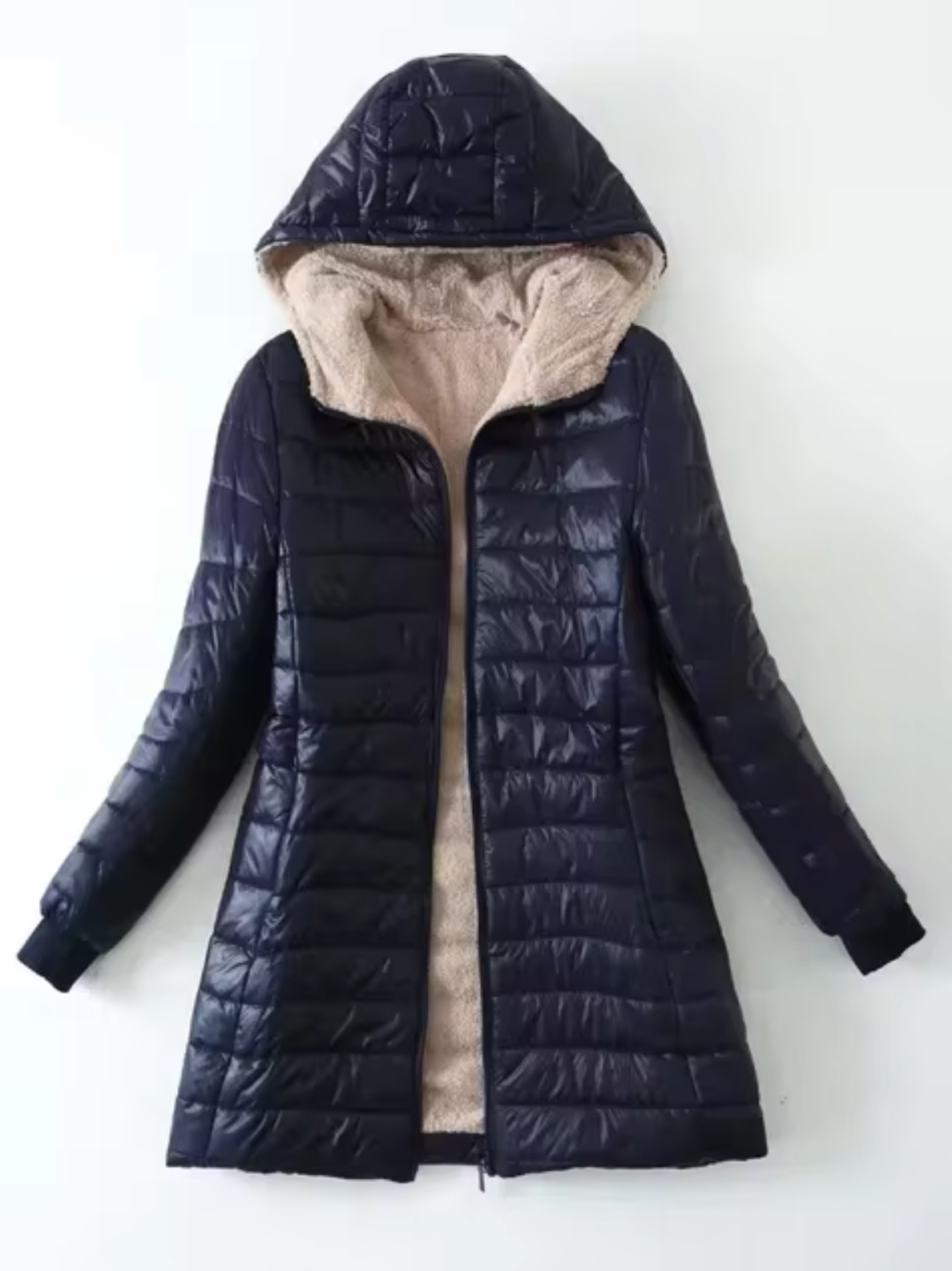- Manteau polaire en peluche
