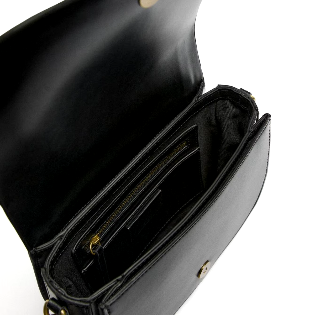 Elegant black handbag for women-Elly Rose