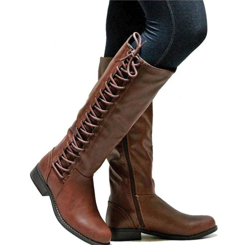 Acey - Bottes élégantes à lacets