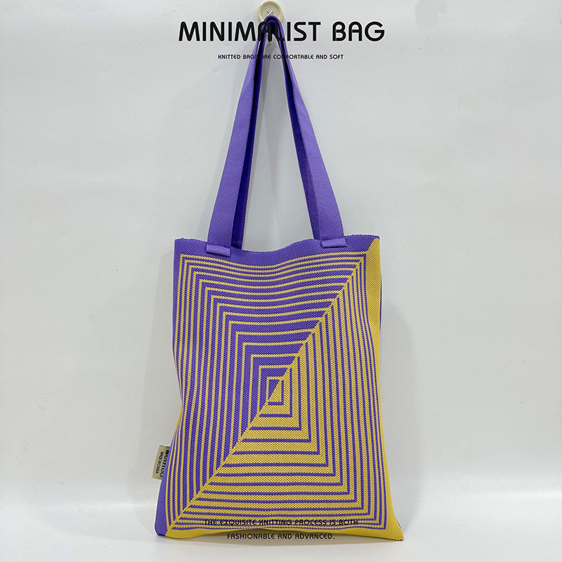 Grand Knit Tote Bag - Design-Elly Rose