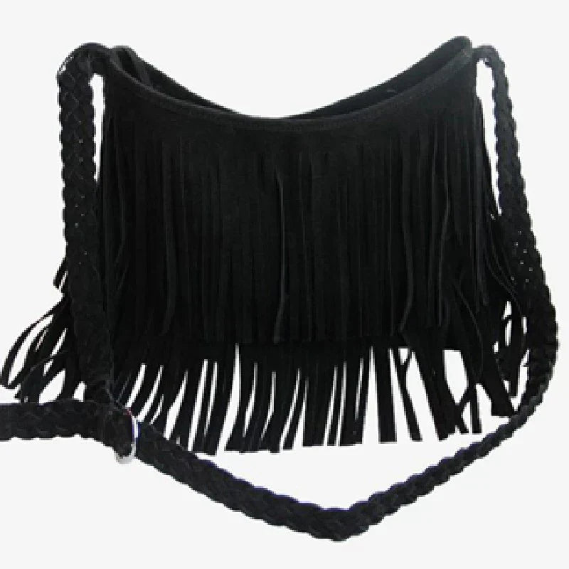 Avelon fringed shoulder bag-Elly Rose