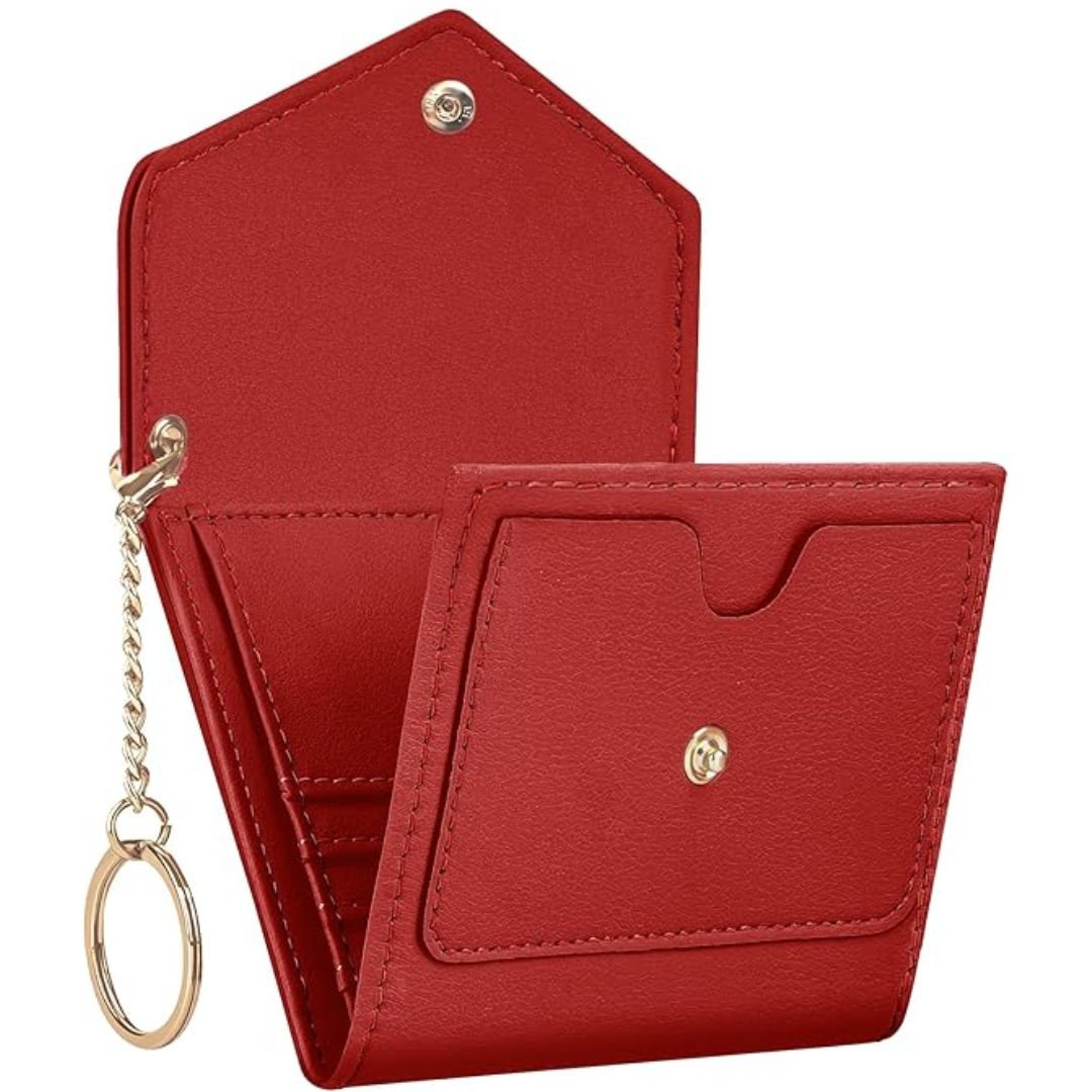 Compact trifold wallet for women with RFID blocking - Nova-Elly Rose