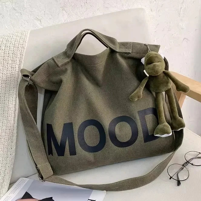 LUNA - Large canvas bag-Elly Rose