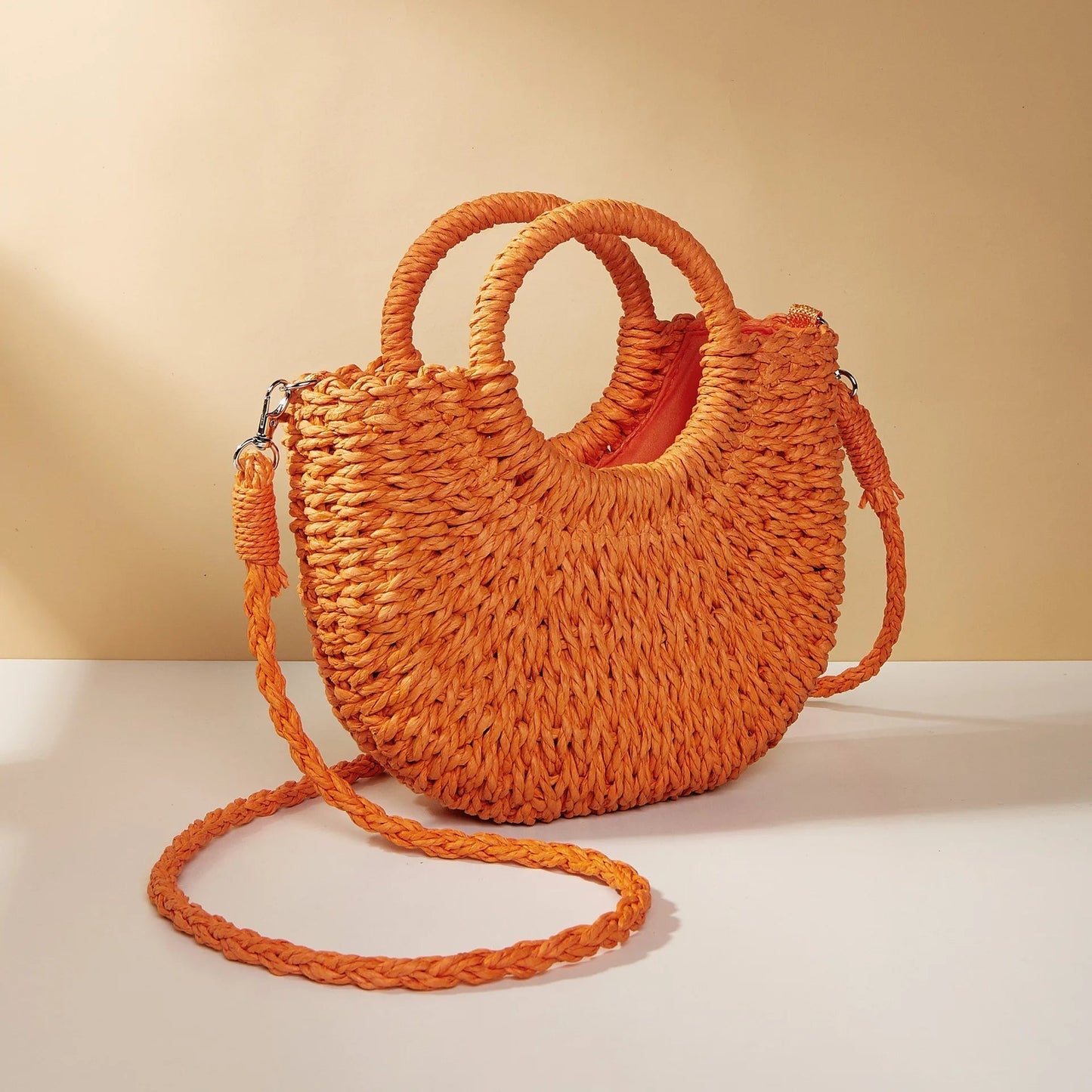 ByMave - Large wicker bag-Elly Rose