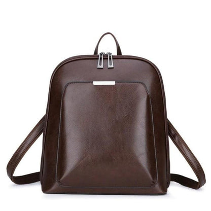Classic Double-Zip Backpack - Sleek Design-Elly Rose