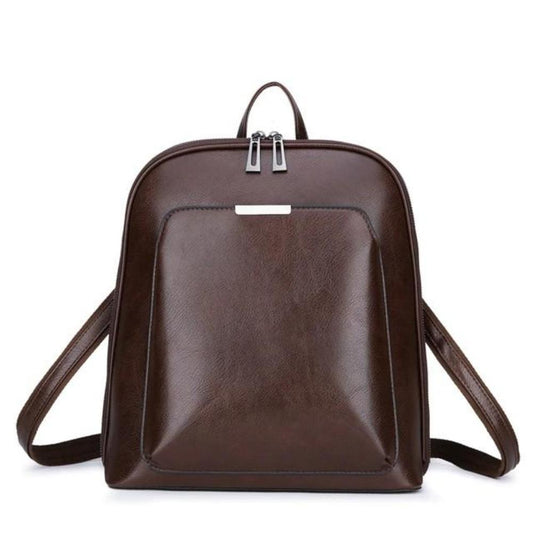 Classic Double-Zip Backpack - Sleek Design-Elly Rose