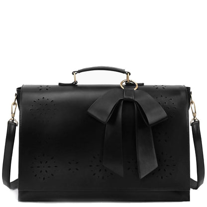 Grace’s Elegant Bow-Tie Satchel-Elly Rose