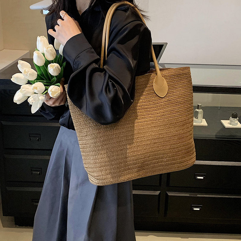 SoSun - Woven beach bag for vacations-Elly Rose