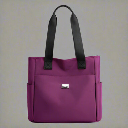 Zalina | Large-capacity waterproof shoulder bag with multiple compartments.-Elly Rose