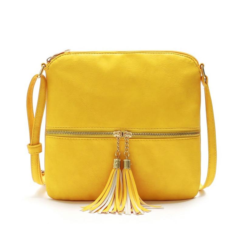 ChicRibbon - Elegant shoulder bag with tassels-Elly Rose