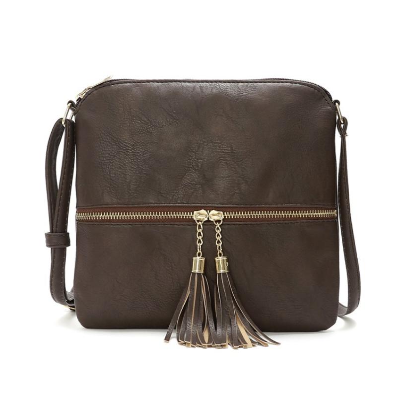 ChicRibbon - Elegant shoulder bag with tassels-Elly Rose