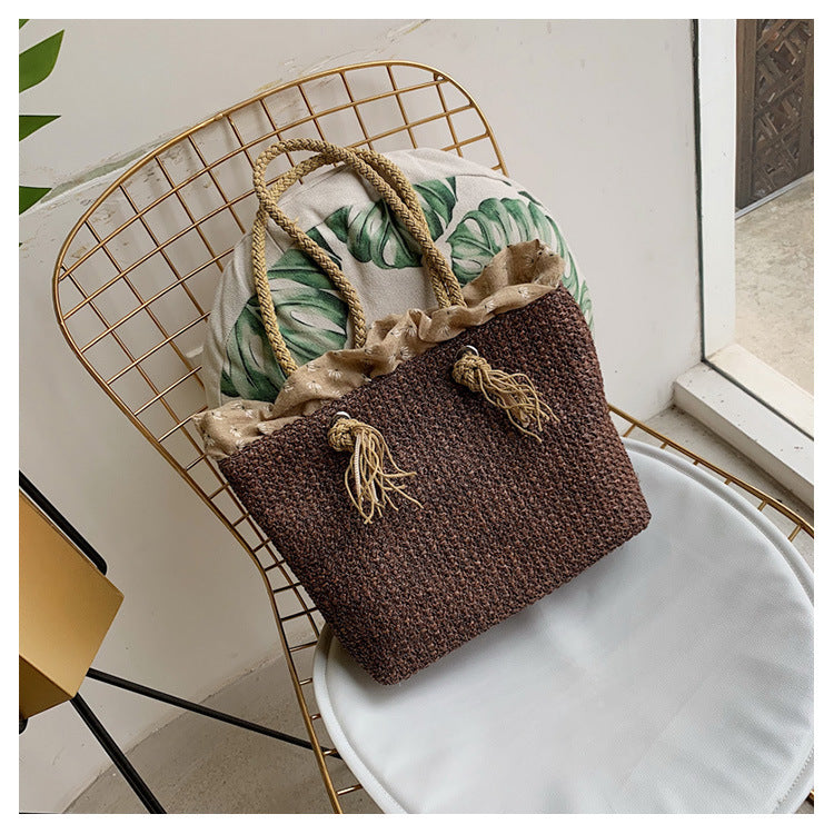 SoSun - Woven carry bag-Elly Rose