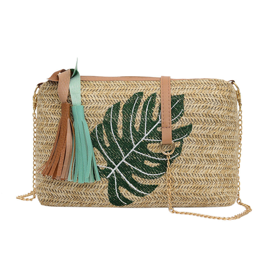 SoSun - Beach bag with tassels for women-Elly Rose