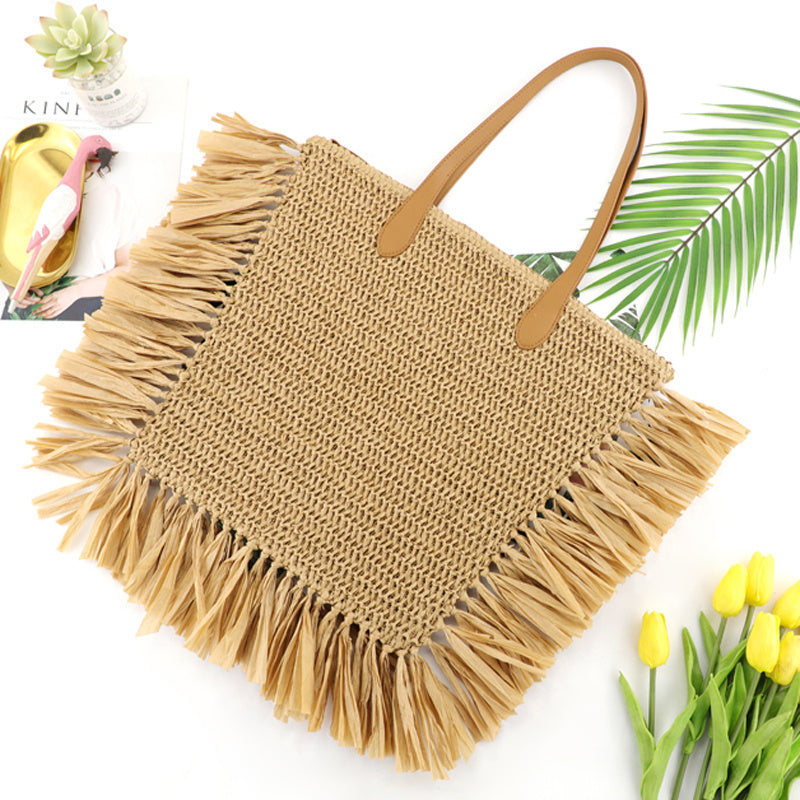 SoSun - Woven bag-Elly Rose