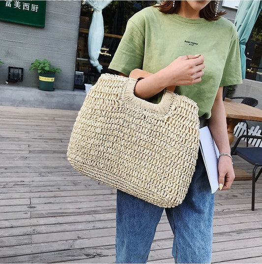 SoSun - Handmade reed bag-Elly Rose