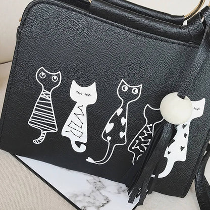Maaike - Purr-sonality Cat Handbag-Elly Rose