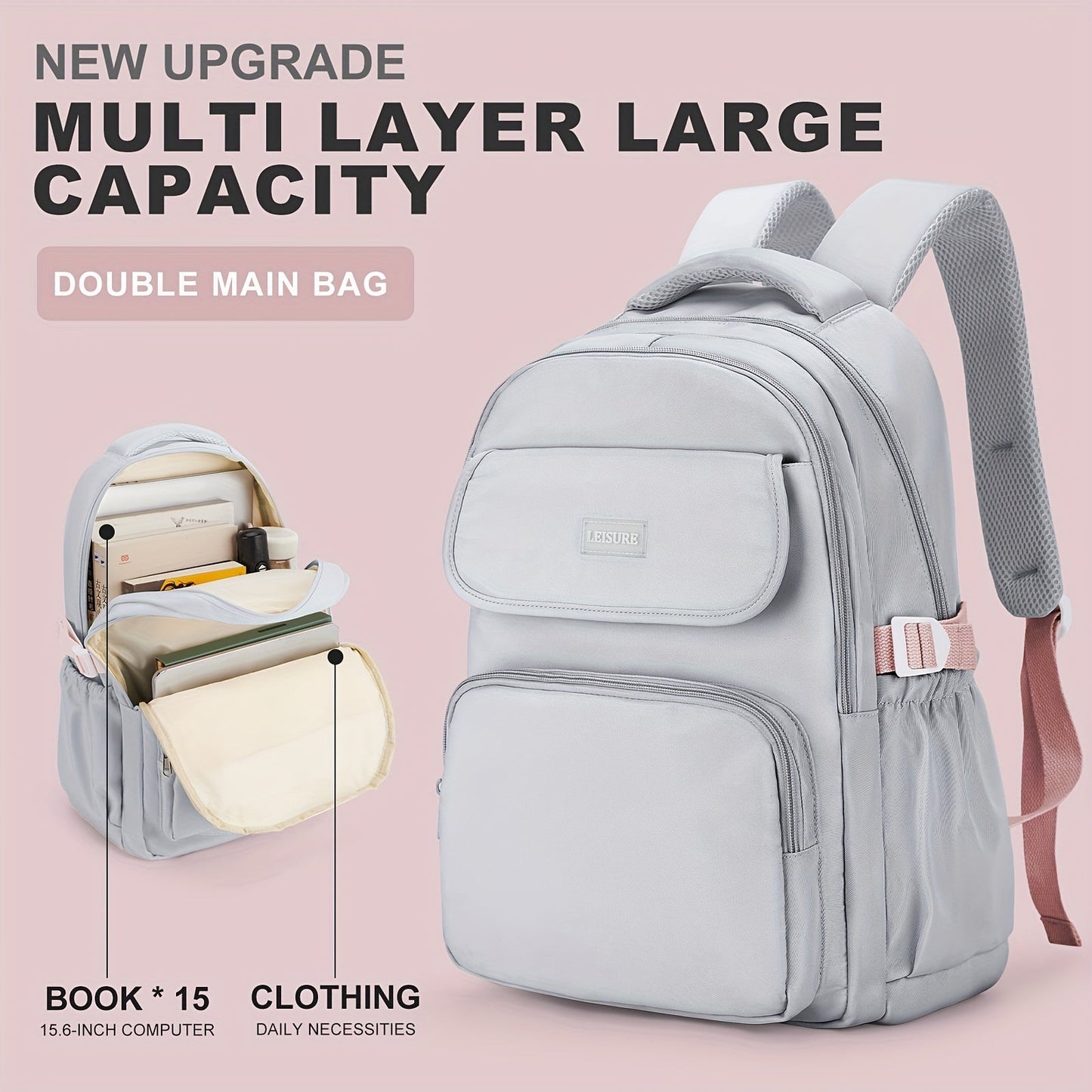 Spencer | Laptop Backpack : Transport your world-Elly Rose