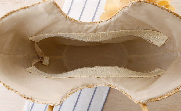 SoSun - Straw handbag-Elly Rose