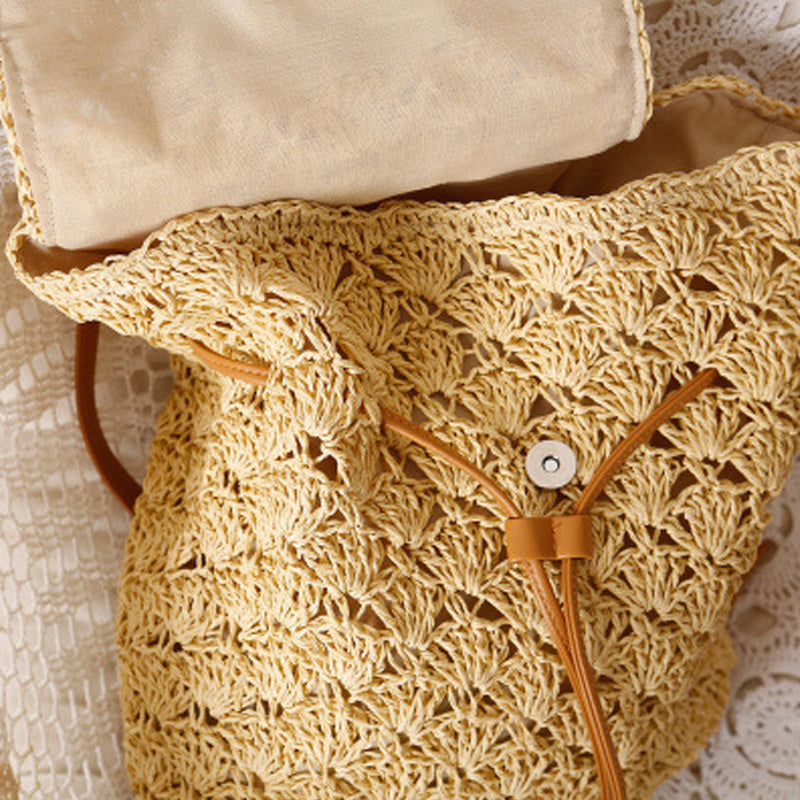 SoSun - Wicker bag for beach vacations-Elly Rose