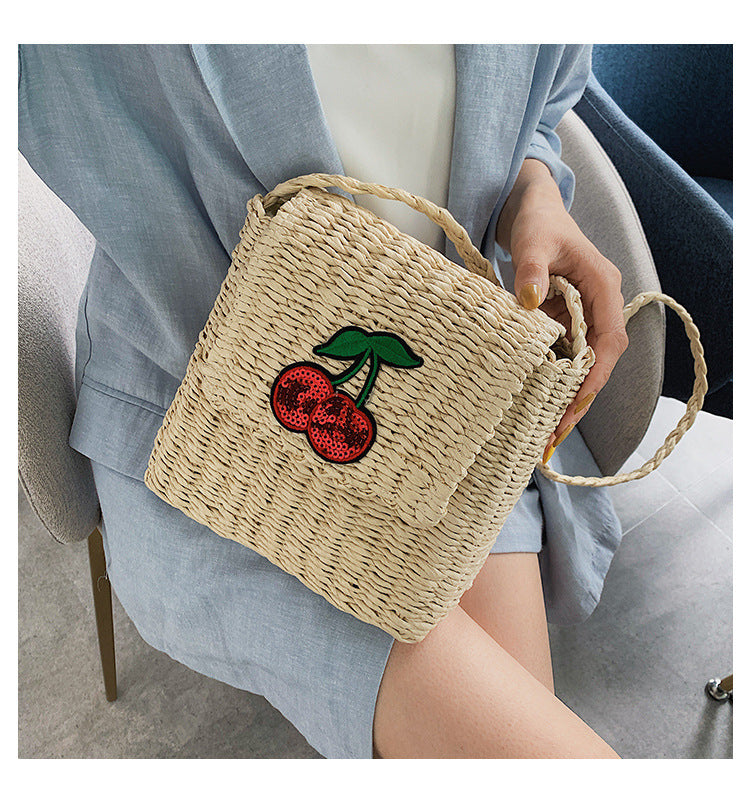 SoSun - Shoulder beach bag for women-Elly Rose