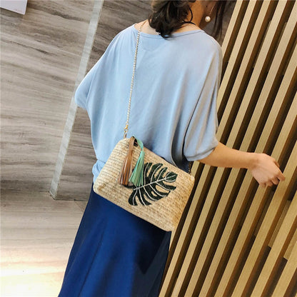 SoSun - Beach bag with tassels for women-Elly Rose