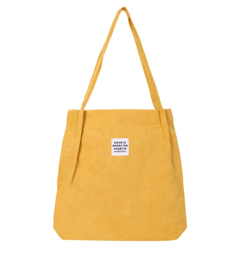 Corduroy shoulder bag - Khloe-Elly Rose