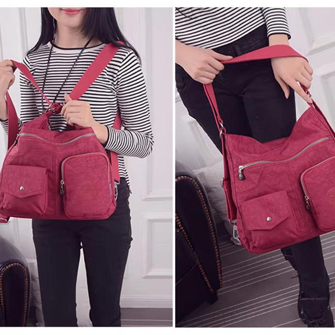 CarryFit - Nylon body bag with adjustable strap-Elly Rose