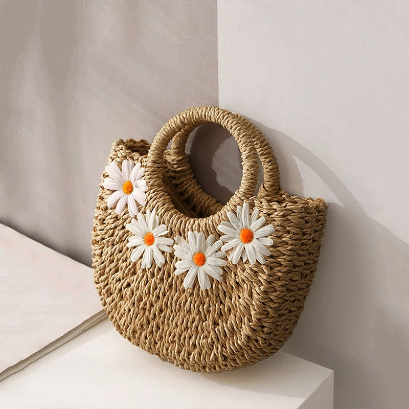 ByMave - Wicker bag for hollow floral decoration-Elly Rose