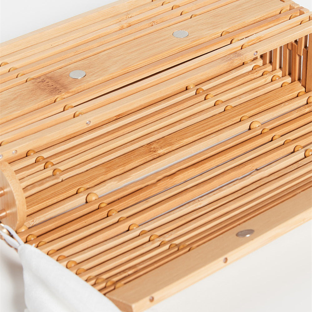 SoSun - Bamboo basket bag-Elly Rose