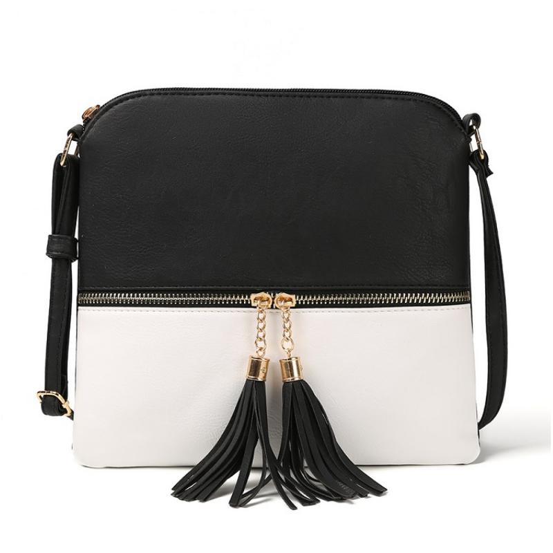 ChicRibbon - Elegant shoulder bag with tassels-Elly Rose