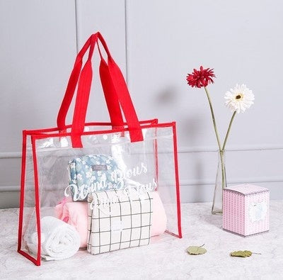 SoSun - Transparent PVC beach bag-Elly Rose