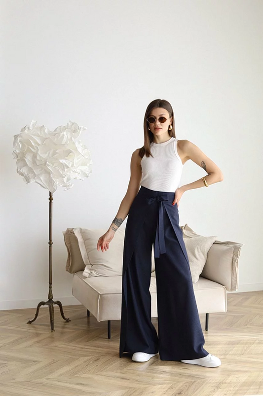 Acantha - Pantalon large élégant pour femmes