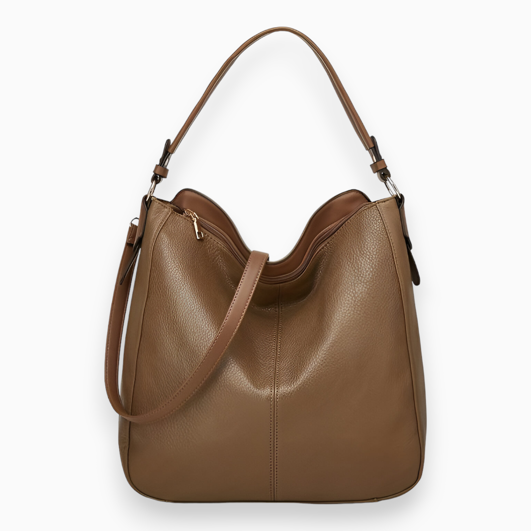 MiMora - Hand and shoulder bag in vegetable leather-Elly Rose