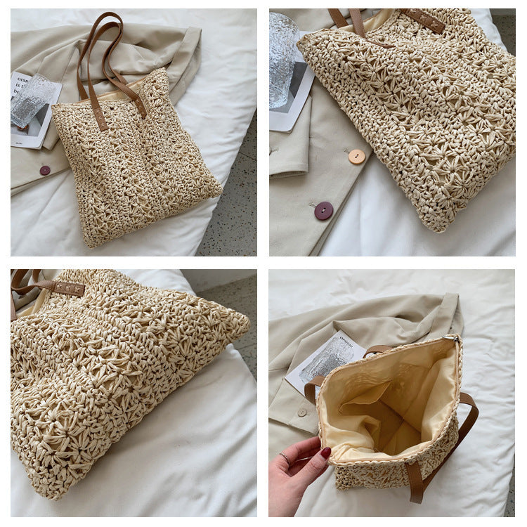 Sosun - Large woven bag-Elly Rose
