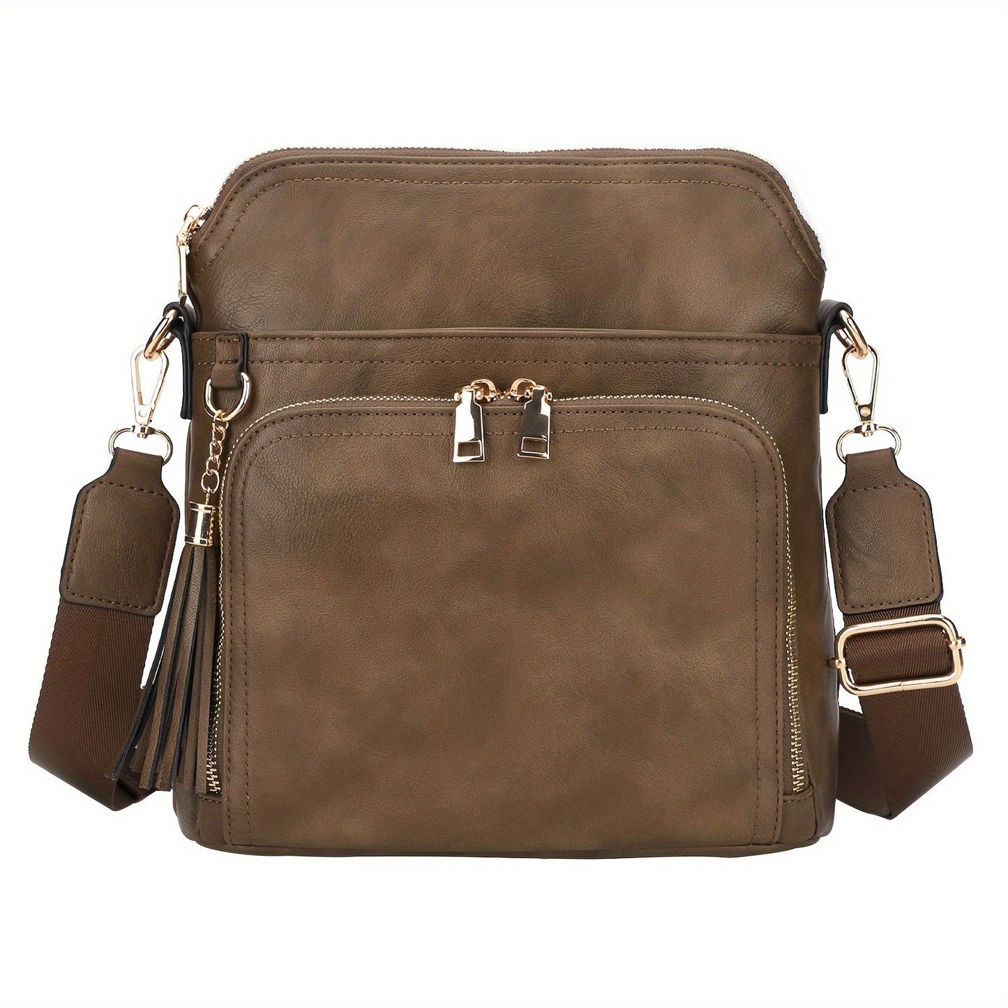 CharmGuard - Anti-theft shoulder bag with tassels-Elly Rose