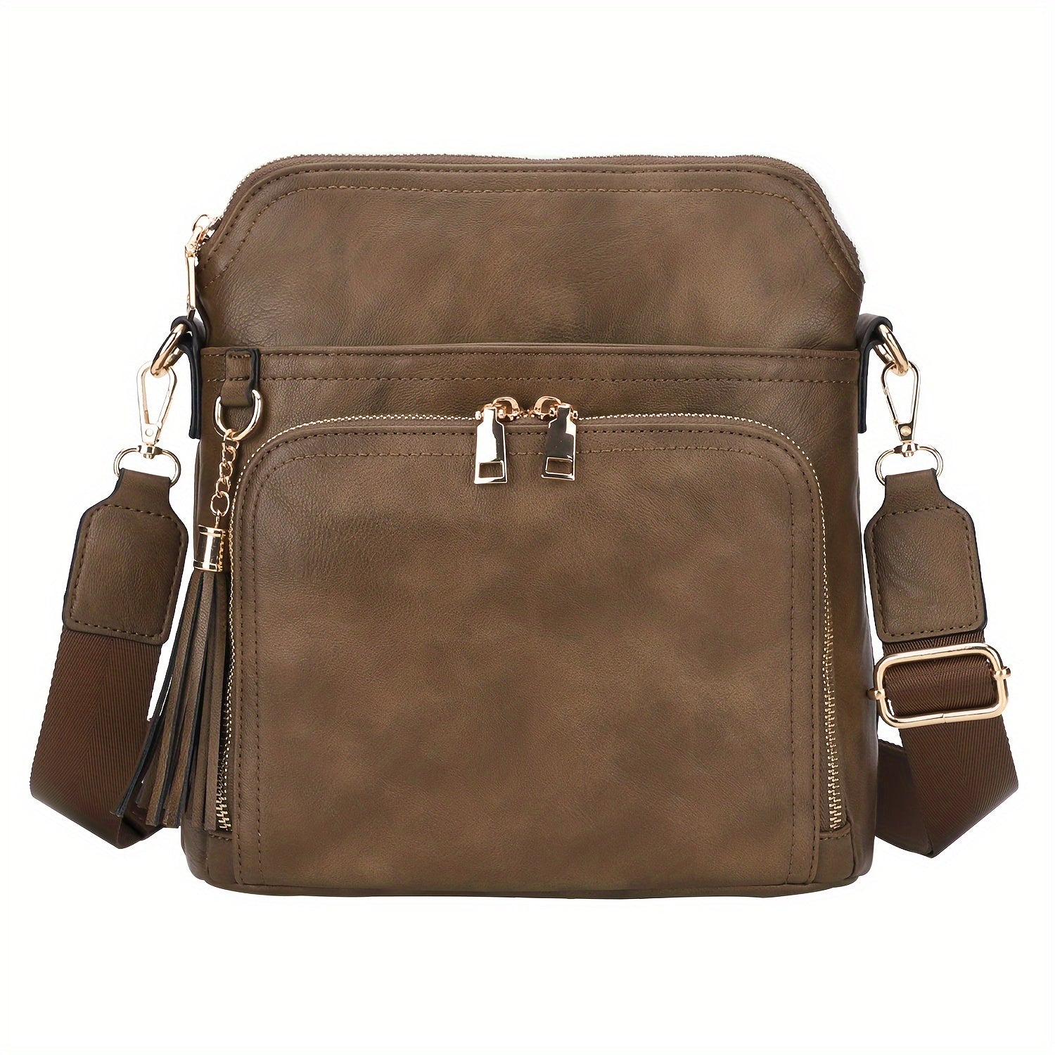 CharmGuard - Anti-theft shoulder bag with tassels-Elly Rose