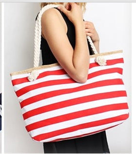 SoSun - Striped beach bag-Elly Rose