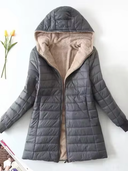- Manteau polaire en peluche