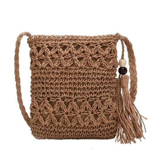 ByMave - Crochet wicker hollow bag-Elly Rose