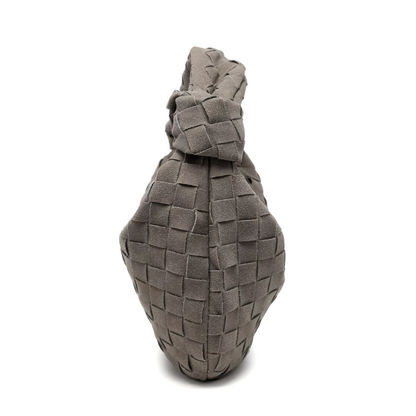 Chic woven velvet handbag for women-Elly Rose