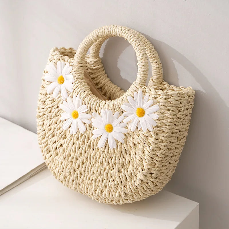 ByMave - Wicker bag for hollow floral decoration-Elly Rose