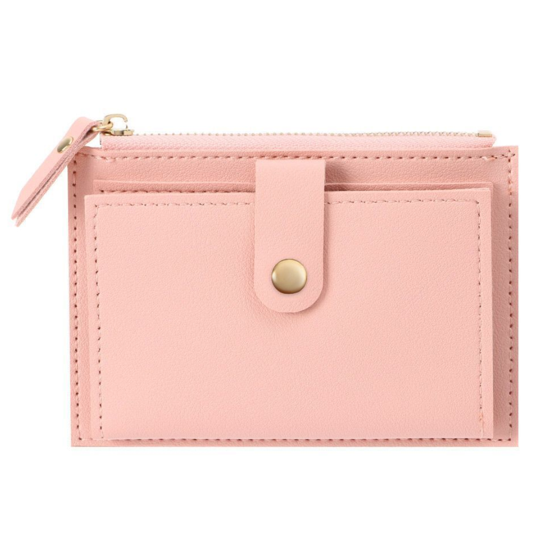 Velvet leather mini wallet | Compact and trendy-Elly Rose