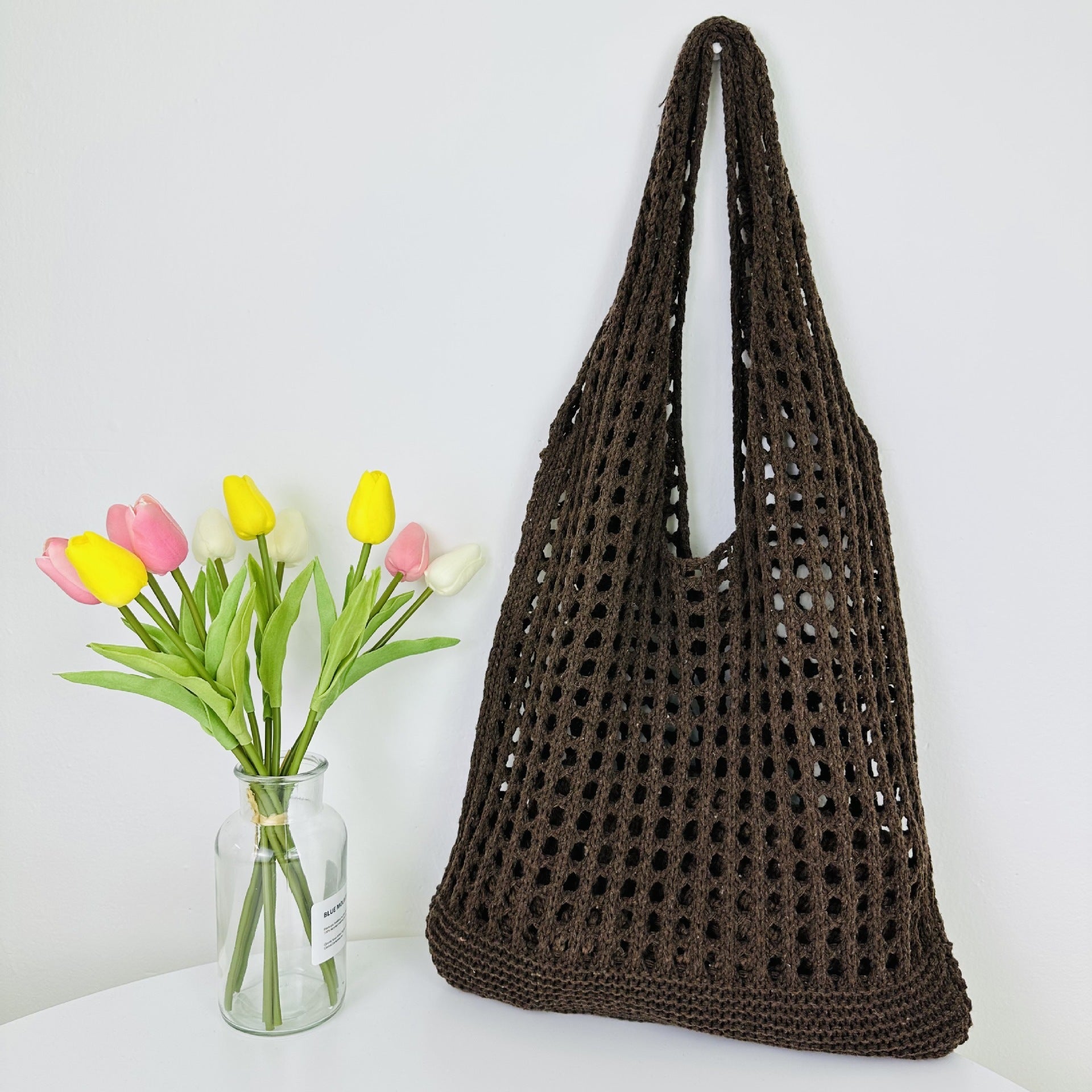 SoSun - Hollow knit bag-Elly Rose