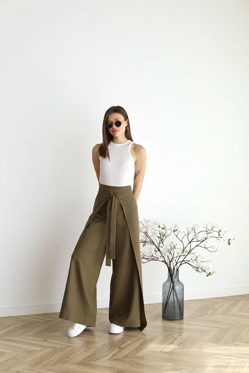 Acantha - Pantalon large élégant pour femmes