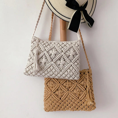 ByMave - Hand-crocheted wicker bag-Elly Rose