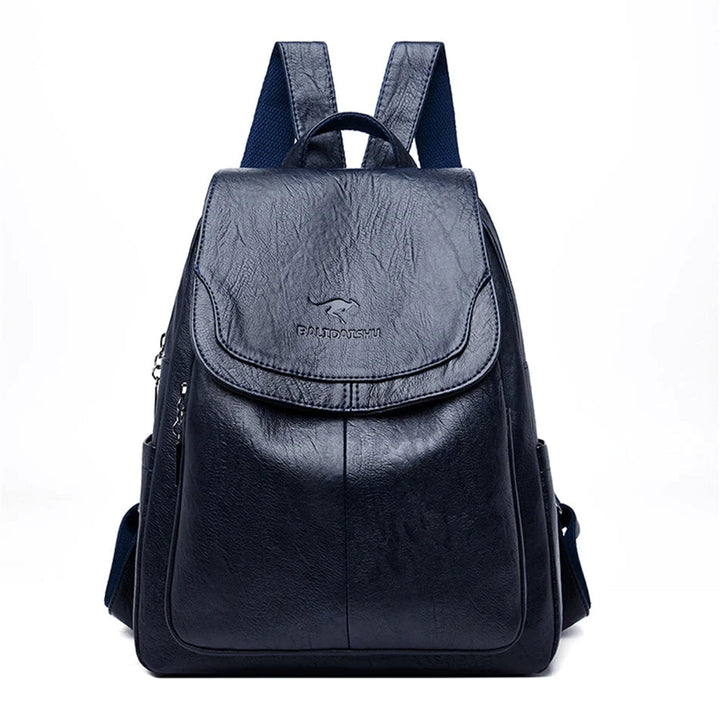 Leilani - Secure Leather Backpack for Elegant Women-Elly Rose
