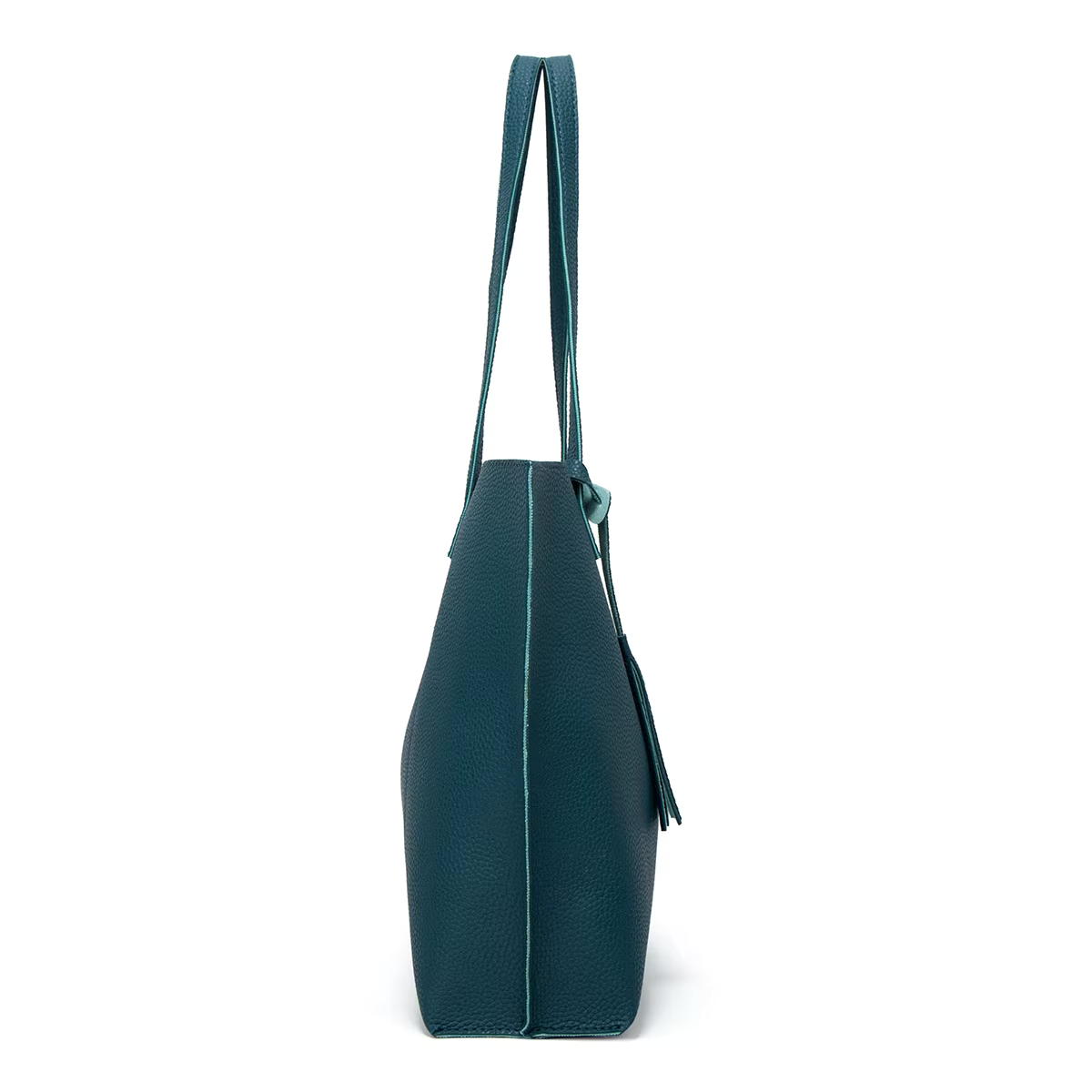 Lagoon blue handbag with matching wallet-Elly Rose