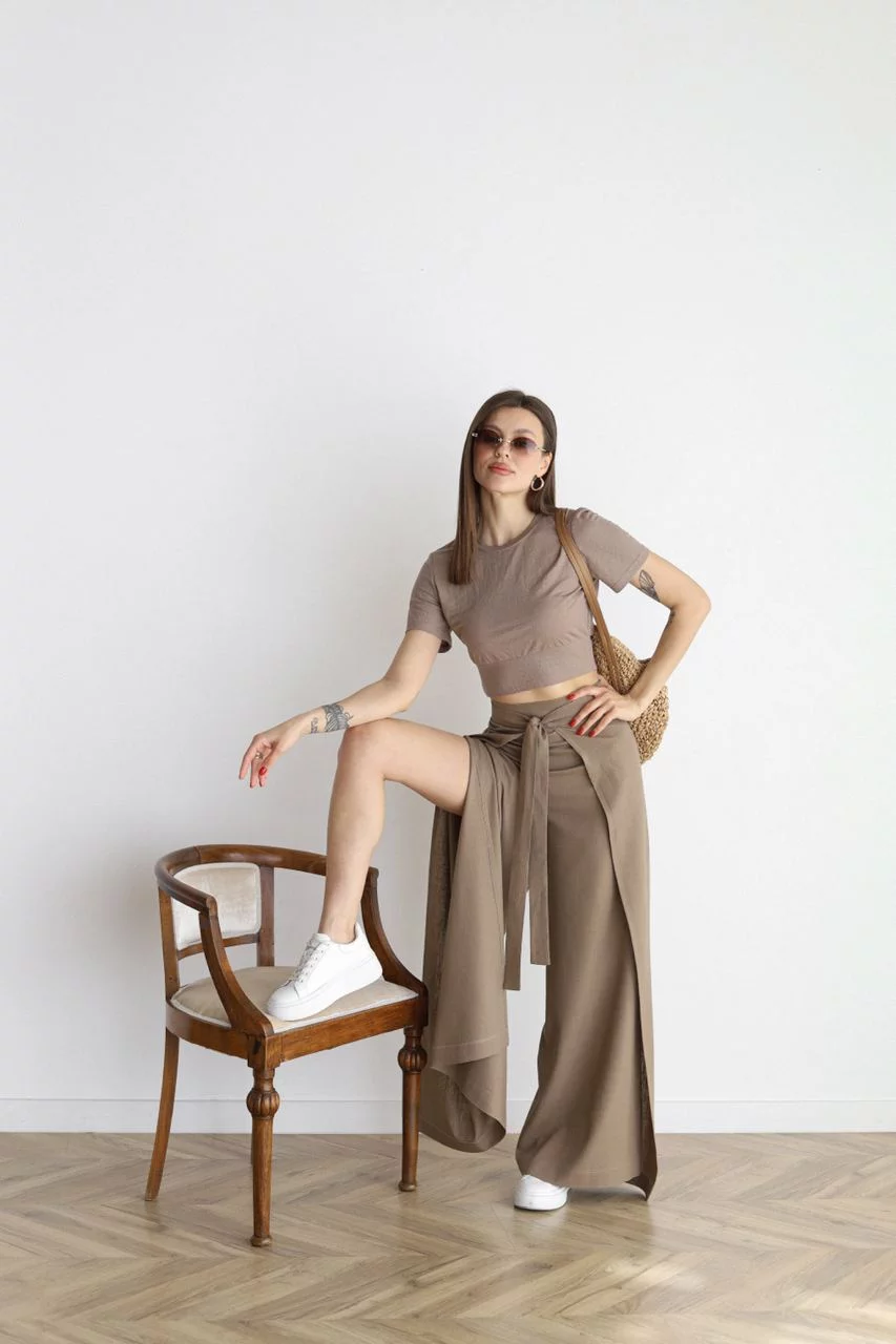 Acantha - Pantalon large élégant pour femmes