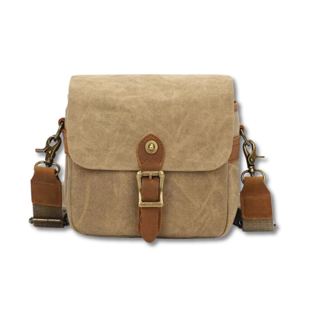 CanvasCaddy - Vintage canvas bag for DSLR camera-Elly Rose